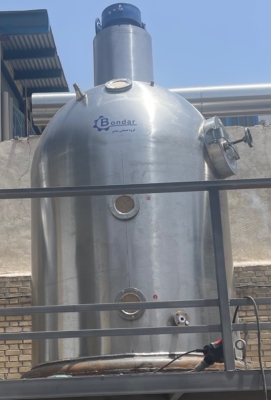 مربوط به دیگ پخت خلا  دستگاه تغلیظ کننده بچ پخت